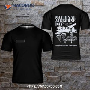 83 Years National Airborne Day 3D T-Shirt