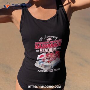 85th anniversary 1938 2023 donald w reynolds razorback stadium arkansas fight shirt tank top 2