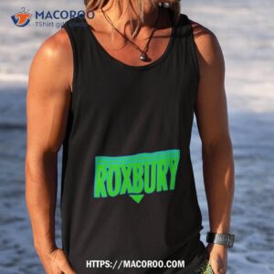 a night at the roxbury green logo shirt tank top