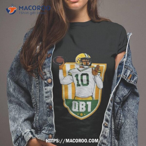 Aaron Nagler Wearing Cheeseheadtv Qb 1 Shirt