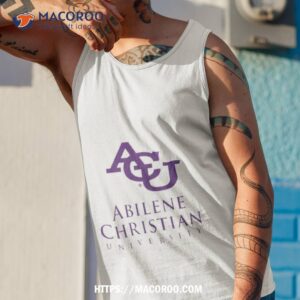 abilene christian college shirt tank top 1