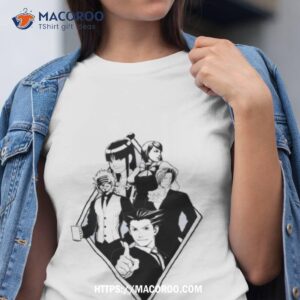 Ace Attorney Fan Art Artwork Shirt