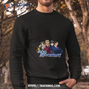 ace attorney logo shirt sweatshirt