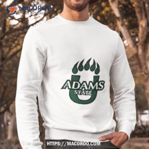 adams state university grizzlies logo shirt sweatshirt