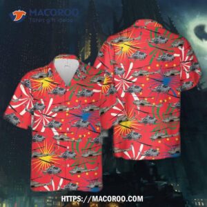 Ah-1 Super Cobra Usmc Hawaiian Shirt