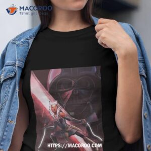 ahsoka vs darth vader star wars shirt tshirt