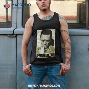 albert camus shirt tank top 2