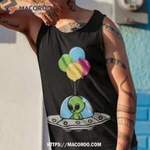 alien spaceship balloons funny extra terrestrial uav shirt amazon gift ideas for dad tank top 1