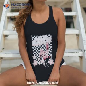 allie katch groovy check shirt tank top 4