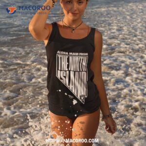 Aloha Maui From The Ninth Island Las Vegas Raiders Shirt