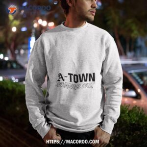 altavista sports a town orange oushirt sweatshirt