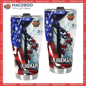 american lineman stainless steel tumbler 2