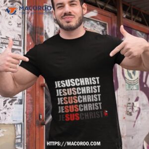 Among Us Jesus Christ Sus Shirt