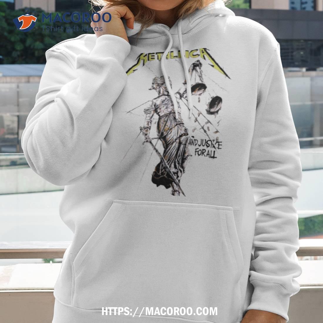 And Justice For All Album Cover Shirt And Justice For All Album Cover Shirt