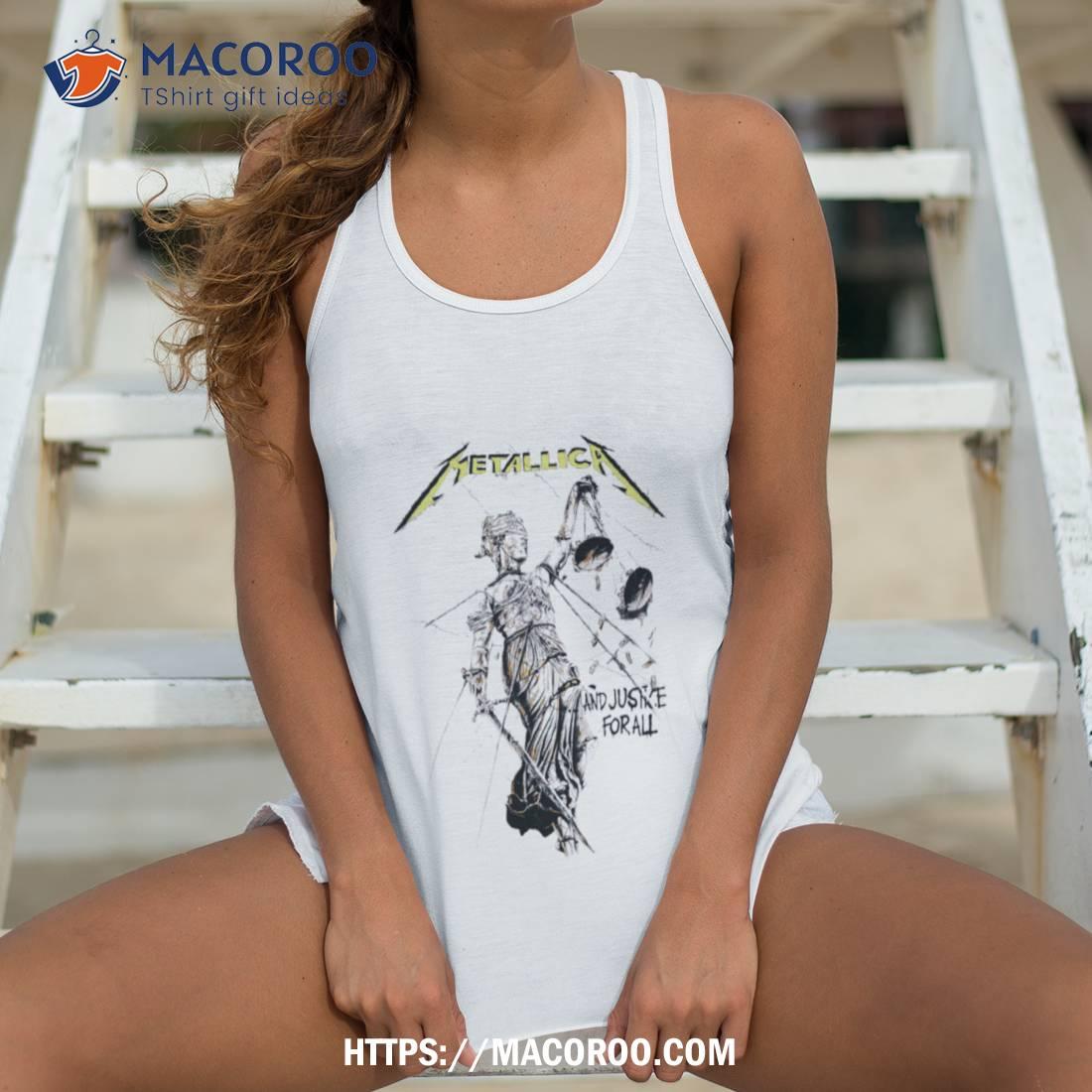 And Justice For All Album Cover Shirt And Justice For All Album Cover Shirt