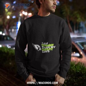 Arizona Cardinals I Am Stronger Than My Darkest Days Shirt 2 arizona cardinals i am stronger than my darkest days shirt sweatshirt