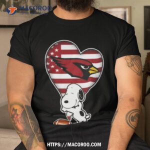 Arizona Cardinals Nfl Football The Peanuts Movie Adorable Snoopy Shirt