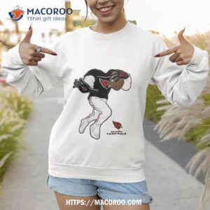arizona cardinals toddler stiff arm shirt sweatshirt