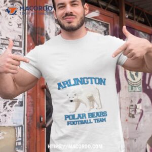 Arlington Polar Bears Football Team Shirt