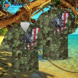 Army Bell Oh-58 Kiowa Hawaiian Shirt