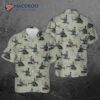 Army Bell Oh-58 Kiowa Hawaiian Shirt