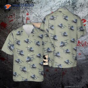 Army Md Helicopters Mh-6 Little Bird Hawaiian Shirt