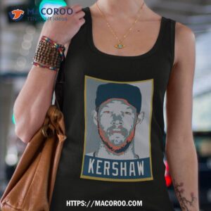 artwork baseball player clayton kershaw shirt tank top 4