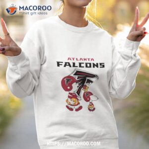 atlanta falcons snoopy and charlie brown peanuts shirt sweatshirt 2