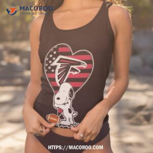 Atlanta Falcons Snoopy Love Football Sports Shirt