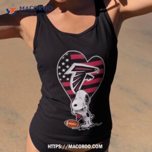 Atlanta Falcons Snoopy Love Football Sports Shirt