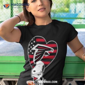 atlanta falcons snoopy love football sports shirt tshirt 1