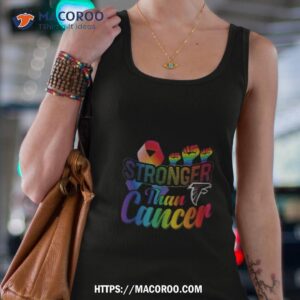 atlanta falcons stronger than cancer shirt tank top 4