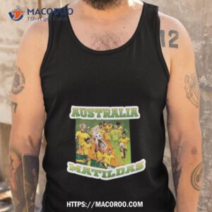 australia matildas soccer shirt tank top