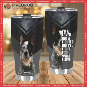 australian cattle dog stainless steel tumbler 2