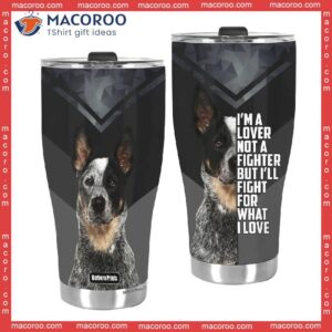 australian cattle dog stainless steel tumbler 3