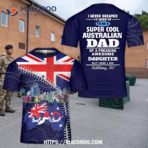 Australian Dad 3D T-shirt