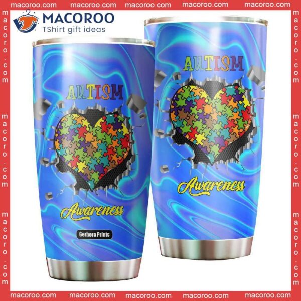 Autism Awareness Steel Tumbler