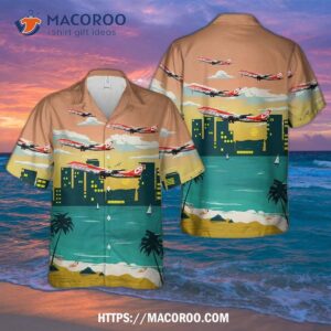 Avianca Colombia Boeing 747-124 Hawaiian Shirt