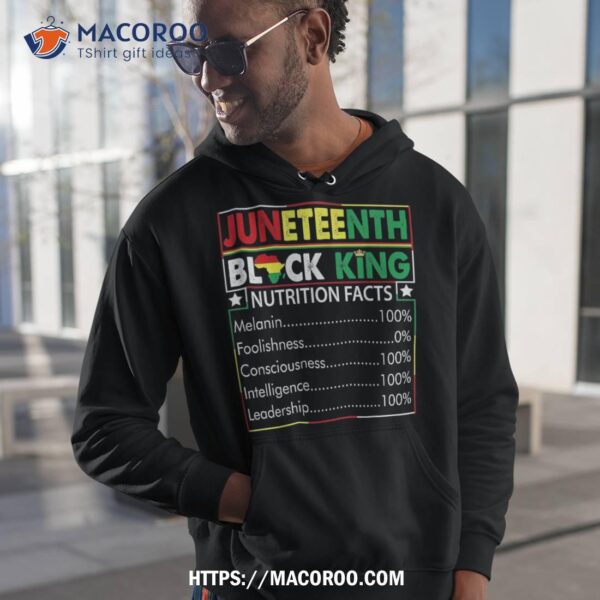 Awesome Juneteenth Black King Melanin Fathers Day Boys Shirt