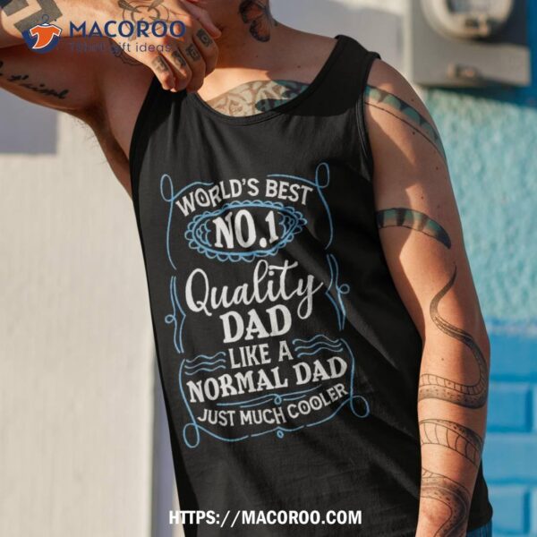 Awon World&acirc;&acute;s Best No. 1 Dad Daddy Father Day Shirt, Simple Father’s Day Gift Ideas