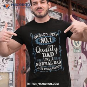 Awon World&acirc;&acute;s Best No. 1 Dad Daddy Father Day Shirt, Simple Father’s Day Gift Ideas