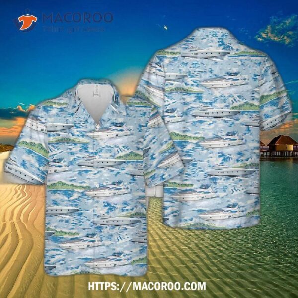 Azimut 68 Hawaiian Shirt