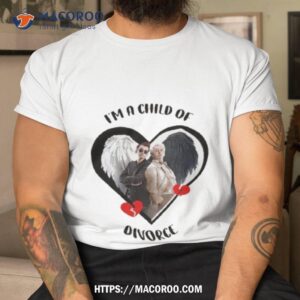 azirasbraincell good omens i m a child of divorce shirt tshirt