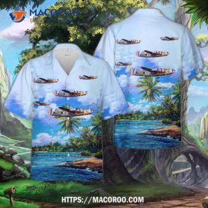 B-24 Liberator “dragon And His Tail” Hawaiian Shirt