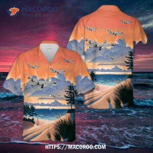 B-24 Liberator “night Mission” Hawaiian Shirt