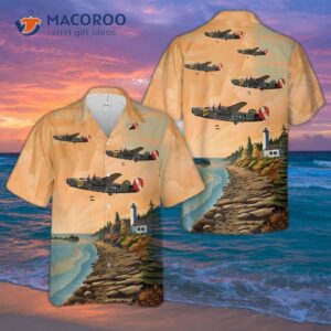 B-24 Liberator “witchcraft” Wwii Hawaiian Shirt