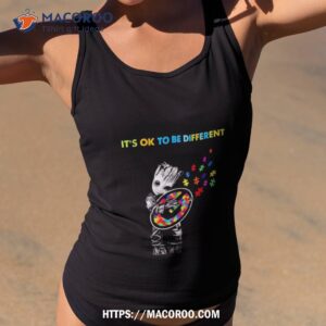 Baby Groot Hug Autism Green Bay Packers It’s Ok To Be Differenshirt