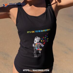 Baby Groot Hug Autism Indianapolis Colts It’s Ok To Be Differenshirt