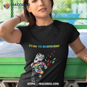 baby groot hug autism indianapolis colts it s ok to be differenshirt tshirt 1