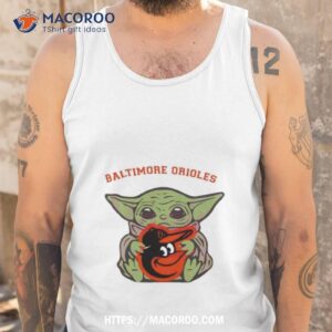 Baby Yoda Hug Logo Baltimore Orioles Sport 2023 Shirt 3 baby yoda hug logo baltimore orioles sport 2023 shirt tank top